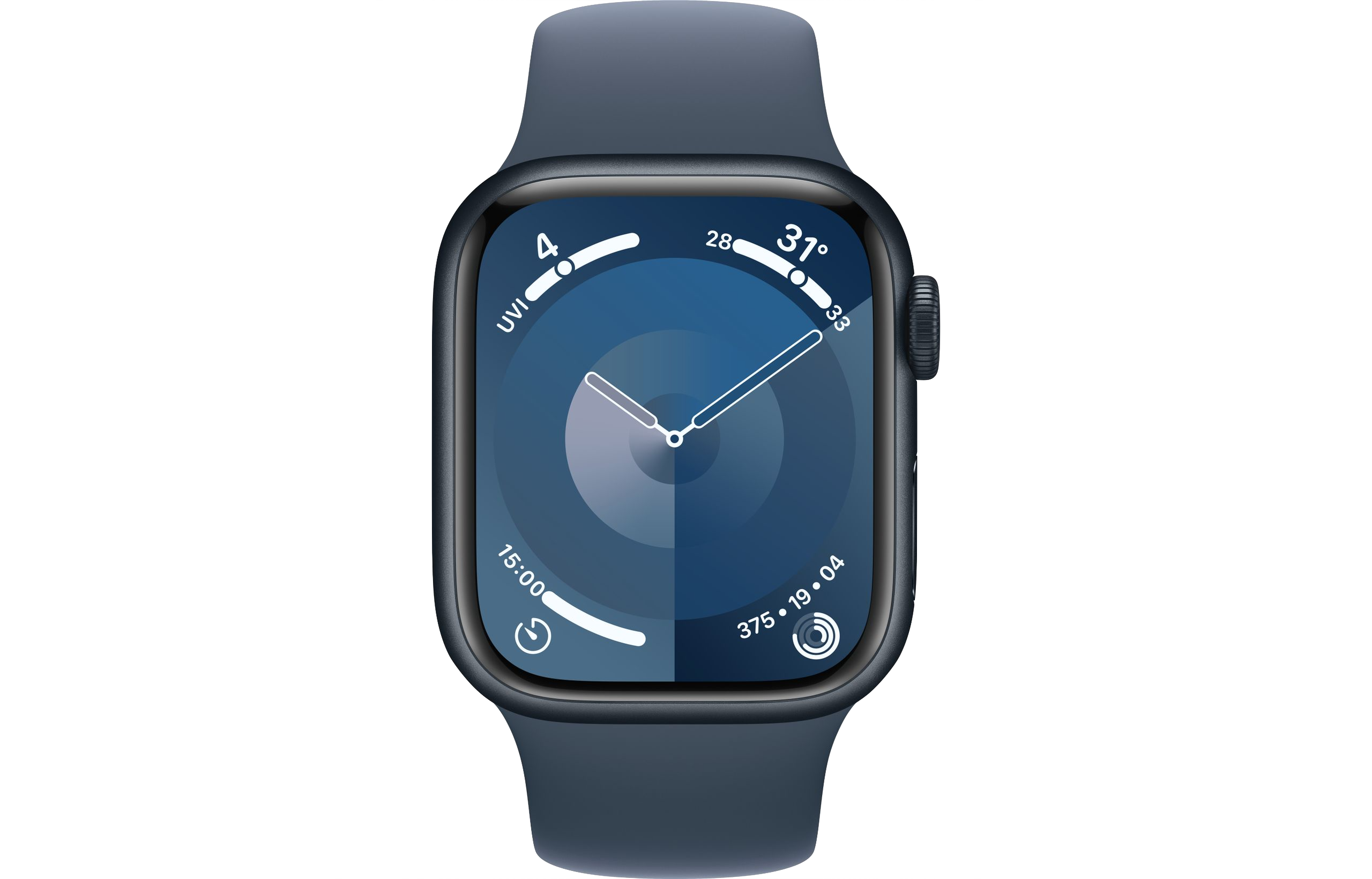 Apple Watch Series 9 - 41mm - GPS - Aluminum, Sports Band