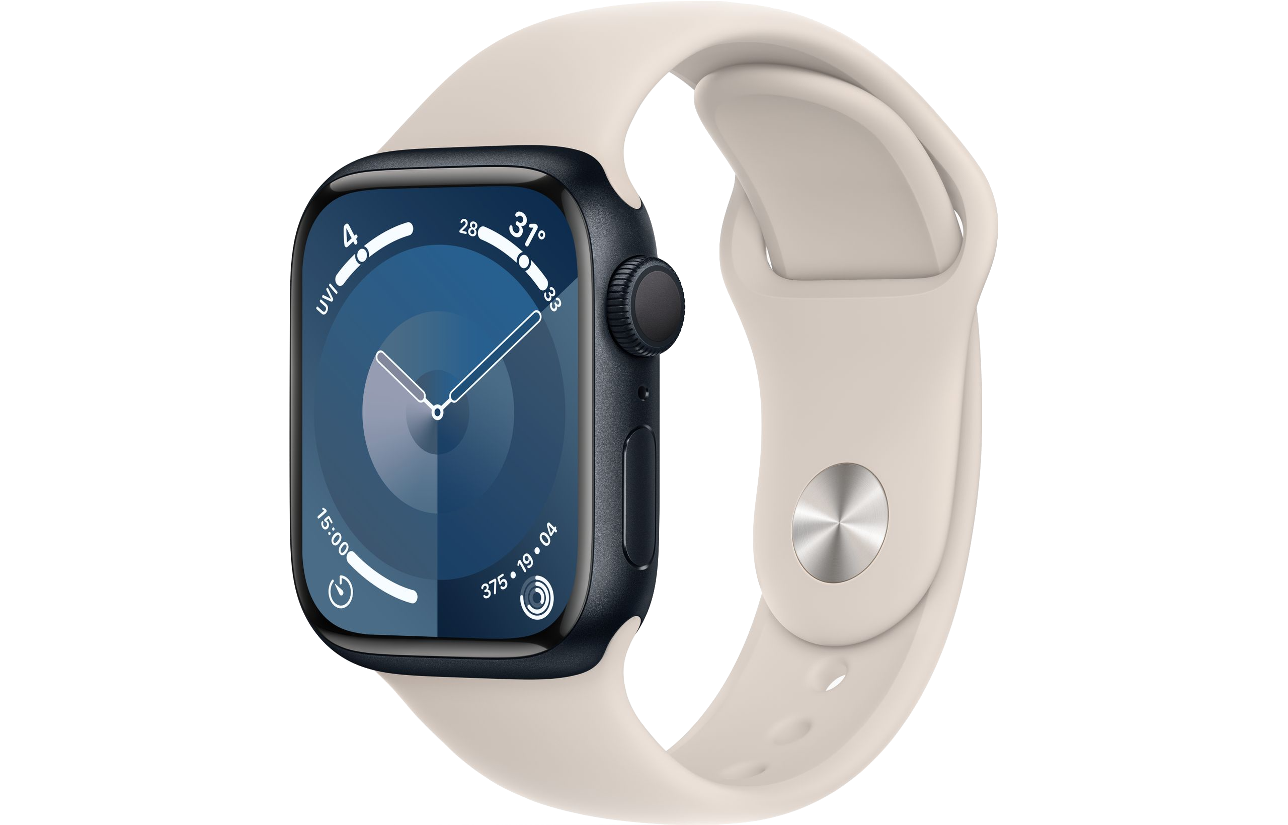 Apple Watch Series 9 - 41mm - GPS - Aluminum, Sports Band